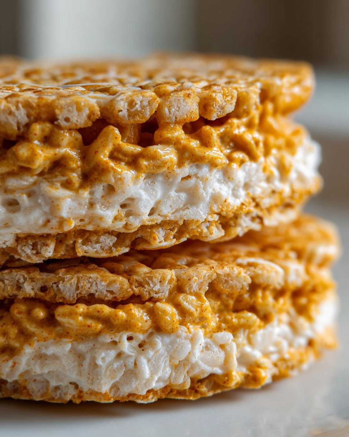 Pumpkin Spice Rice Cake Sandwiches - detail 1
