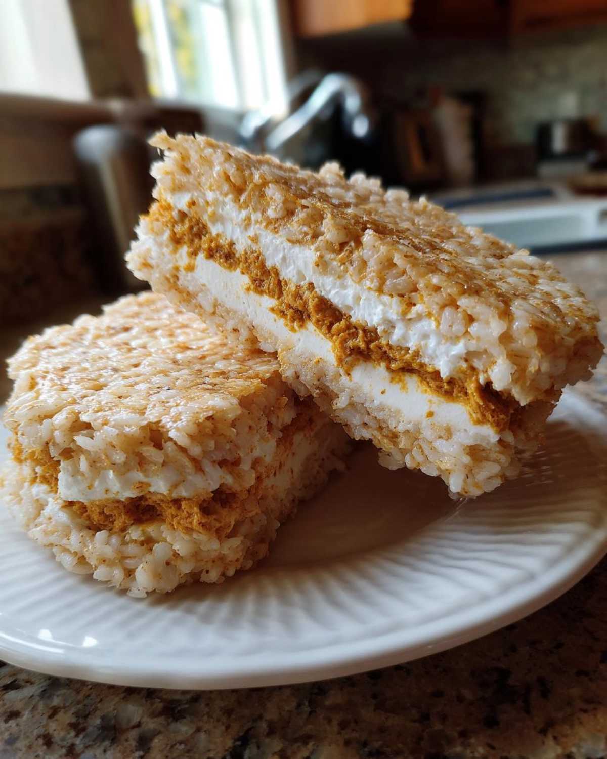 Pumpkin Spice Rice Cake Sandwiches - detail 4