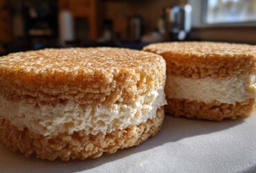 Pumpkin Spice Rice Cake Sandwiches