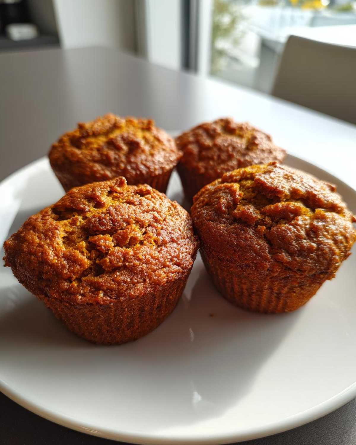 Pumpkin spice muffins - detail 3
