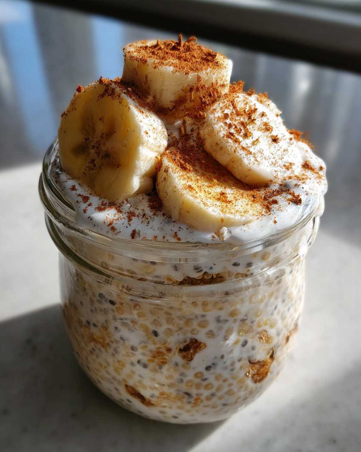 Quinoa Banana Breakfast Pudding - detail 1
