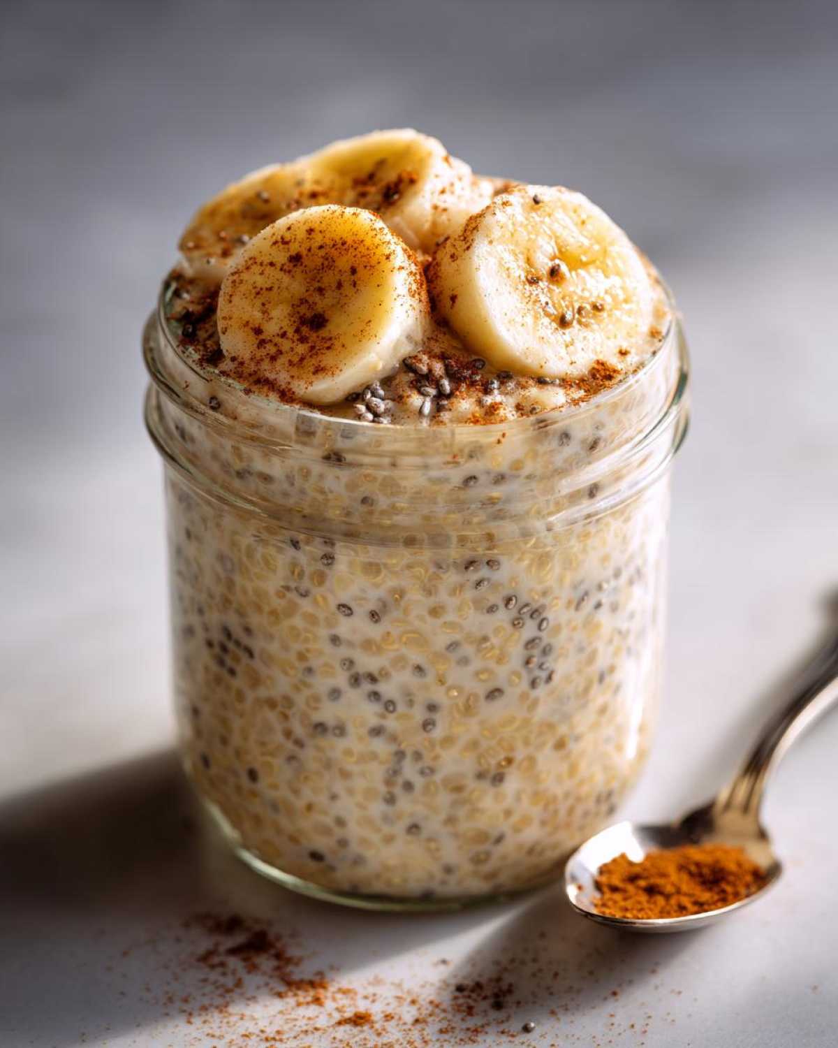 Quinoa Banana Breakfast Pudding - detail 4