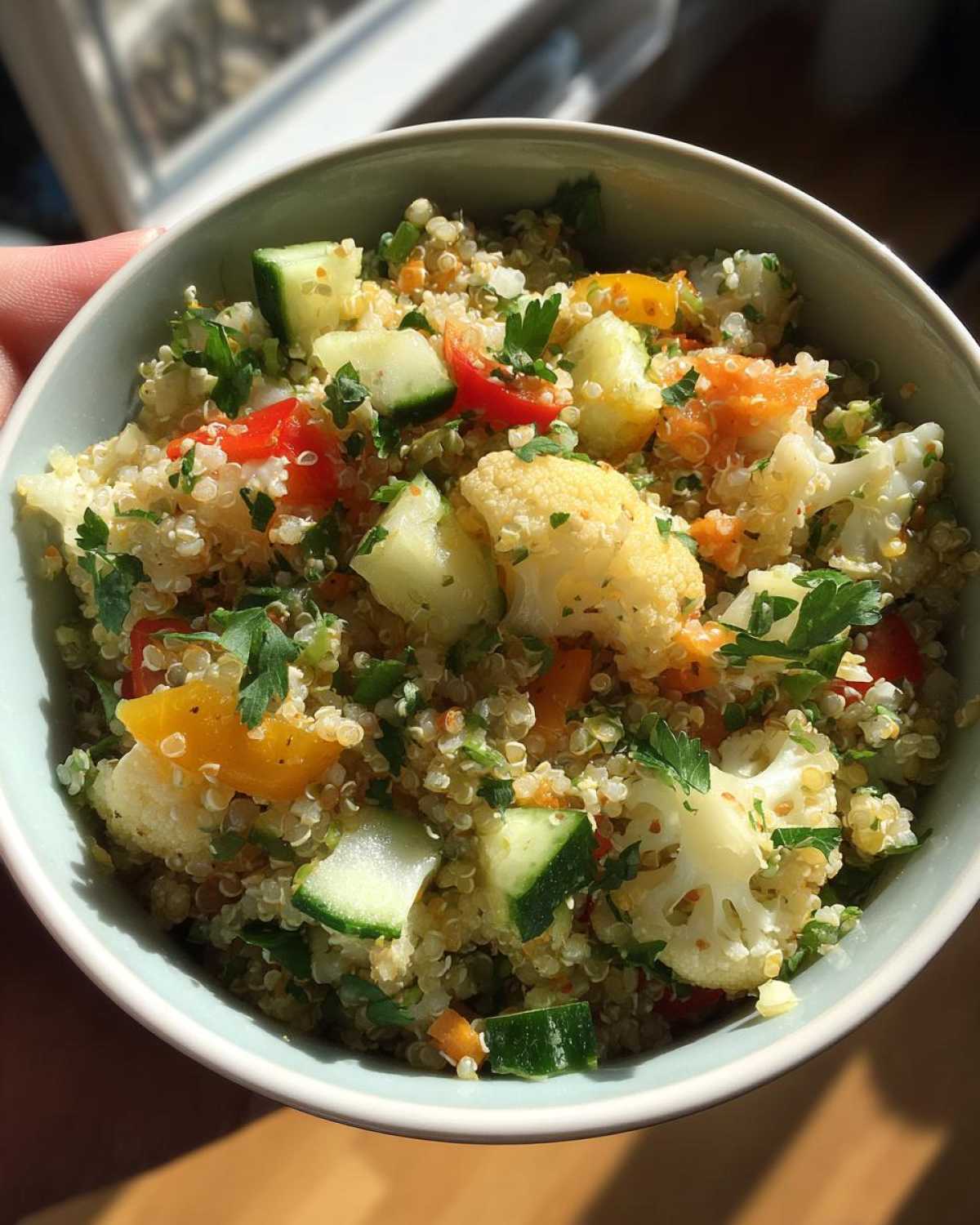 Quinoa Cauliflower Protein Salad - detail 2