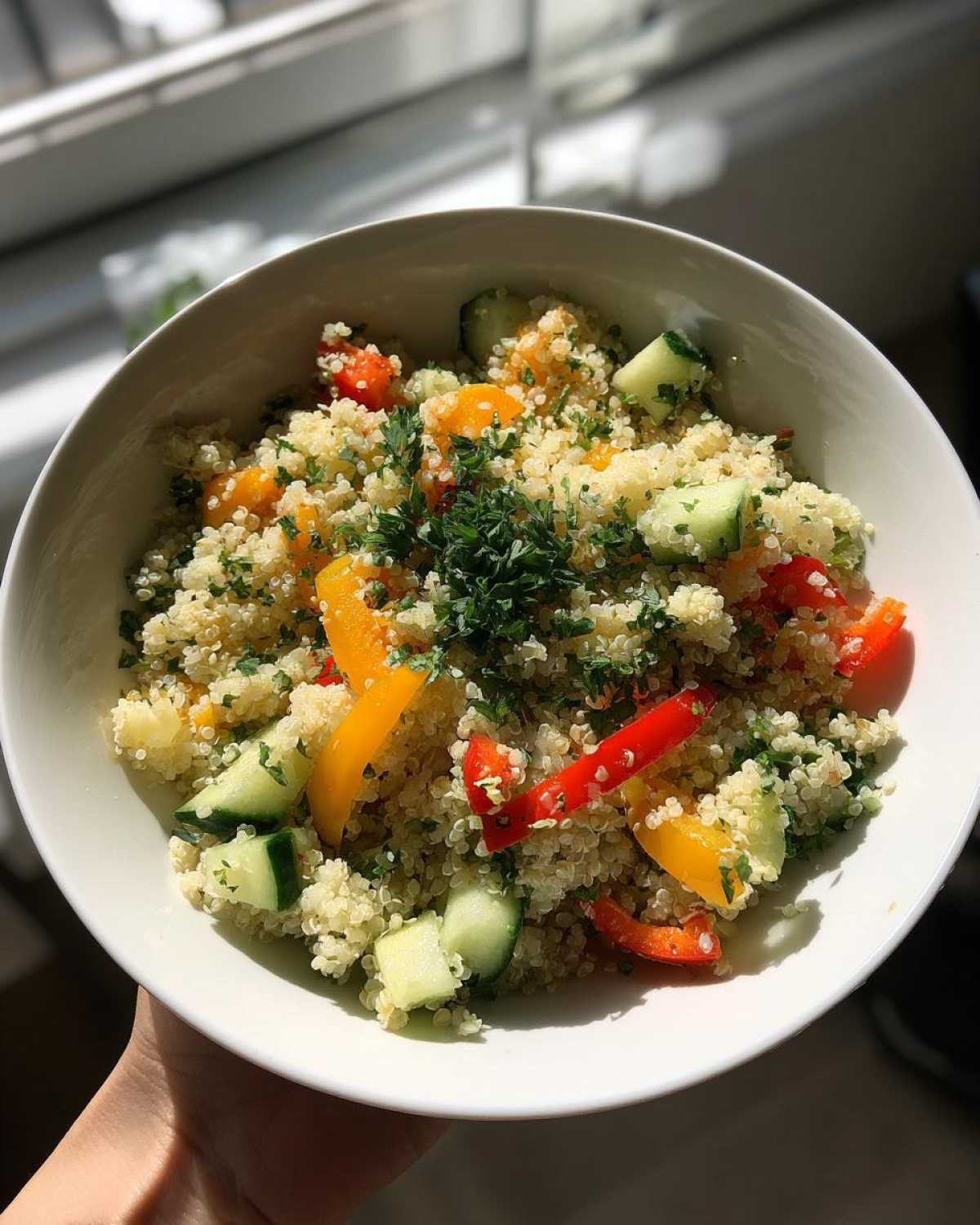 Quinoa Cauliflower Protein Salad - detail 3