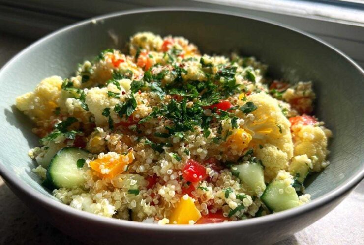 Quinoa Cauliflower Protein Salad
