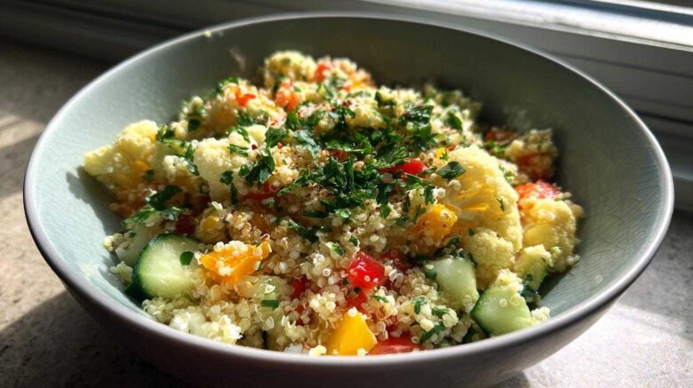 Quinoa Cauliflower Protein Salad