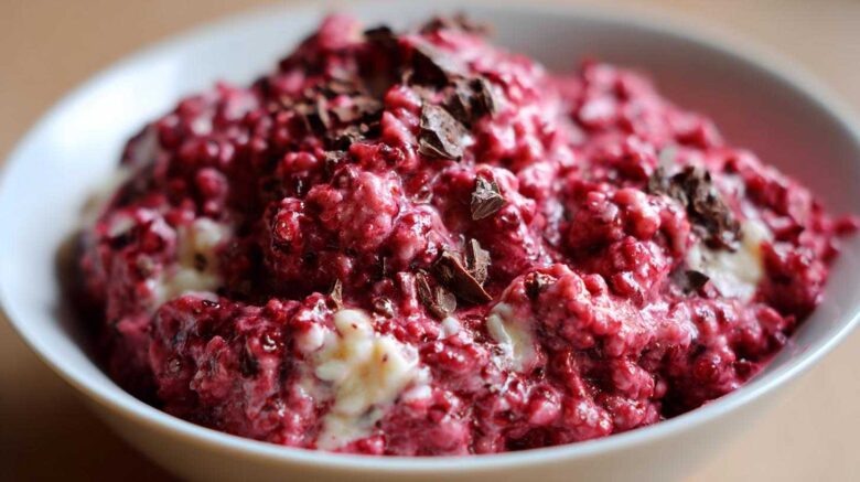 Red Velvet Rice Pudding