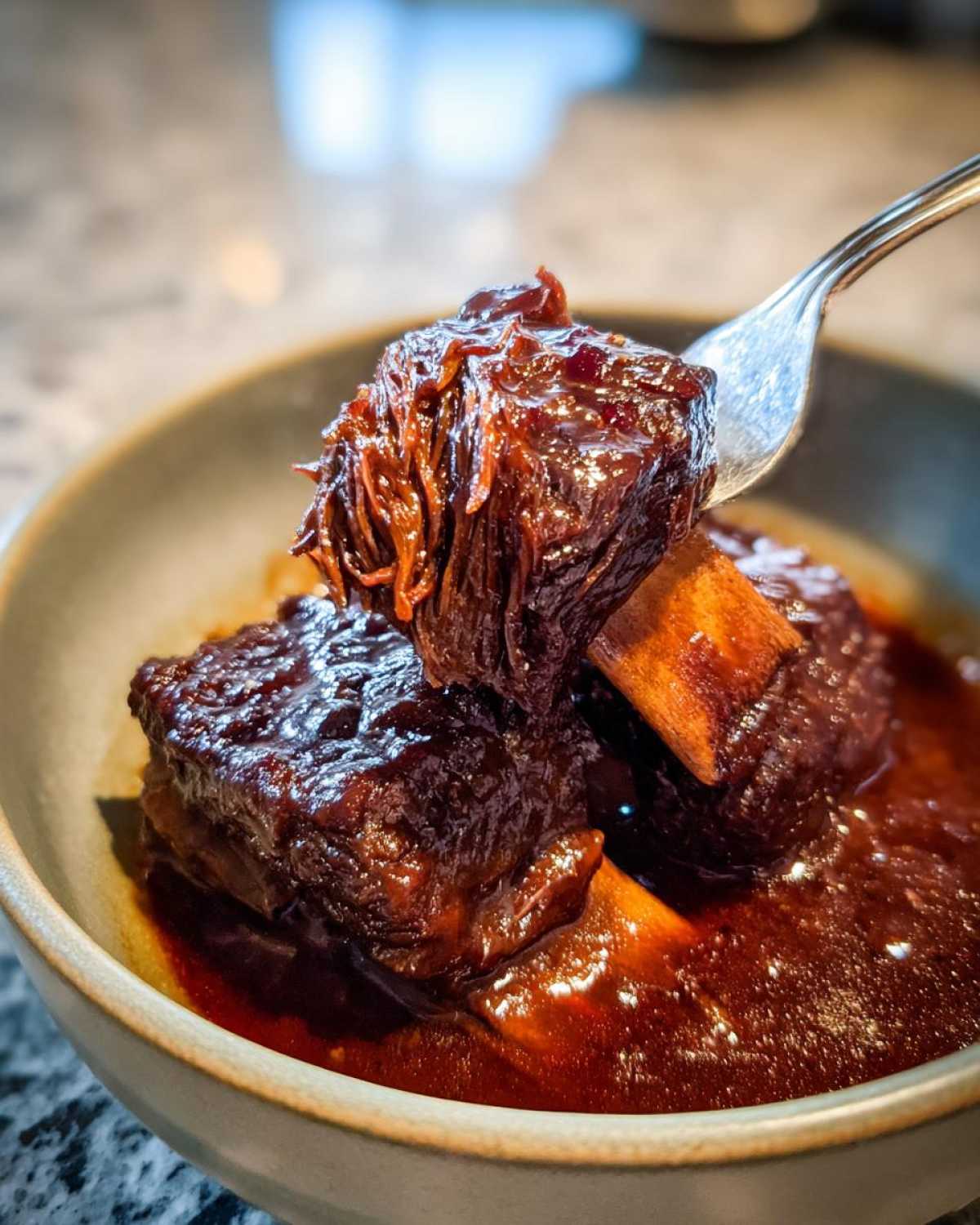 Red Wine Braised Short Ribs - detail 2