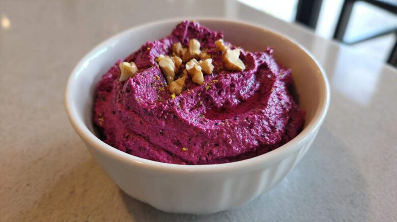 Roasted Beet and Walnut Dip
