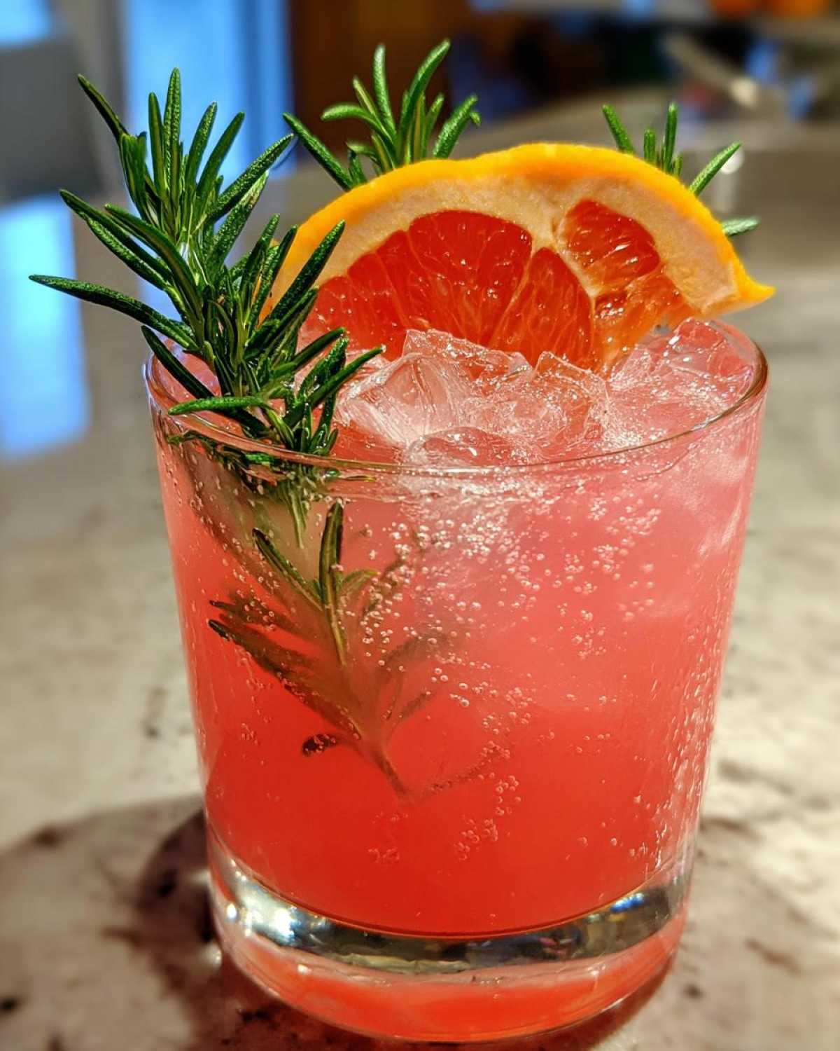 Rosemary Grapefruit Sparkler - detail 2