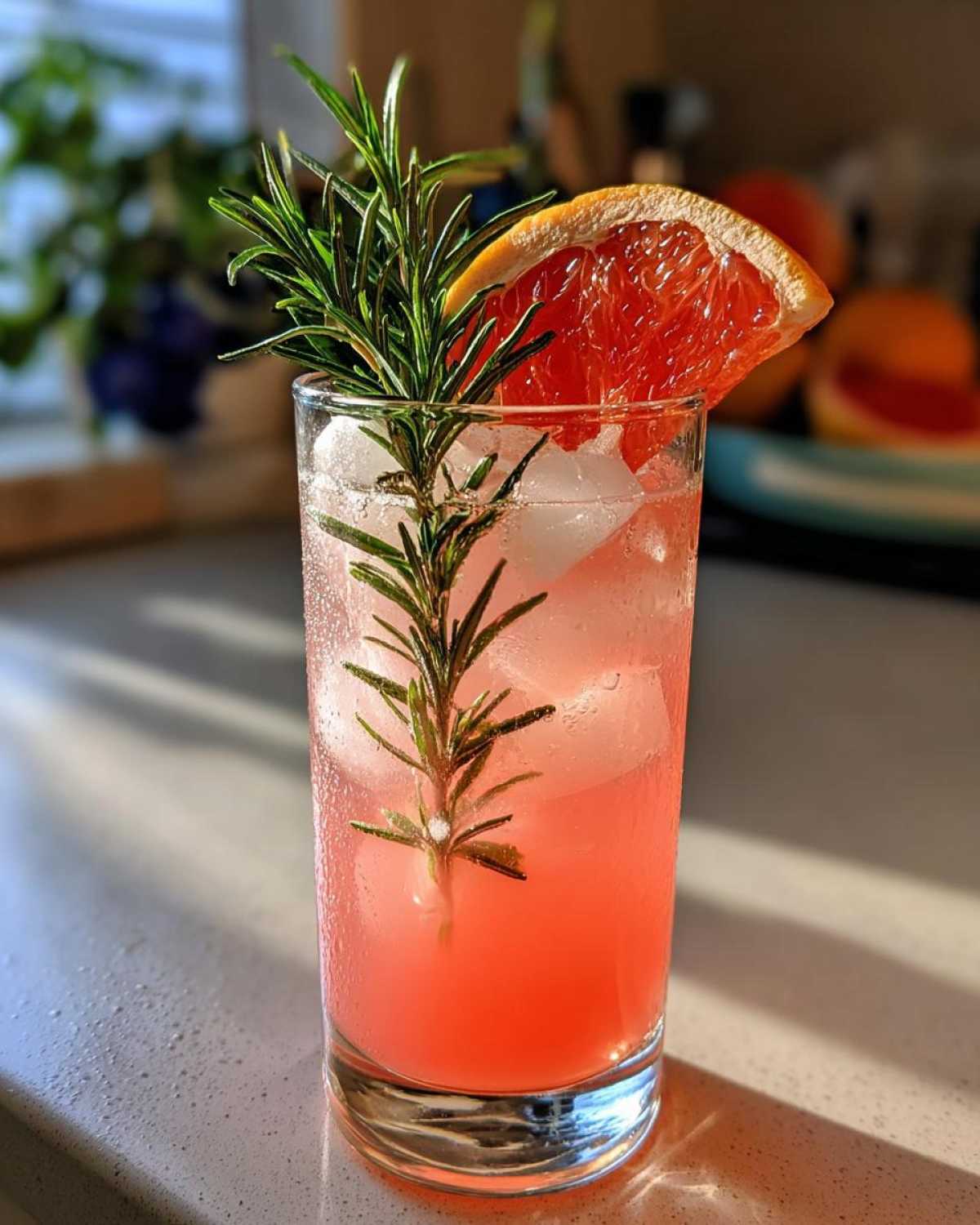 Rosemary Grapefruit Sparkler - detail 4