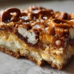 Salted Caramel Pretzel Magic Bars