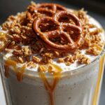 Salted Caramel Pretzel Milkshake (5-Minute Indulgence)