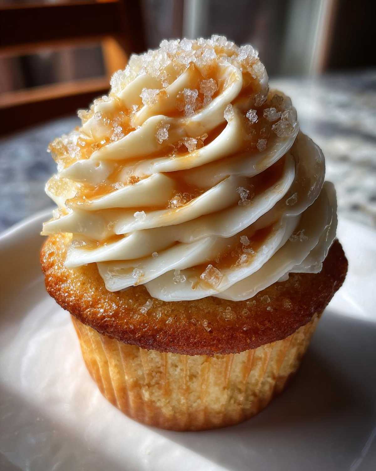 Salted Maple Buttercup Cupcakes - detail 3