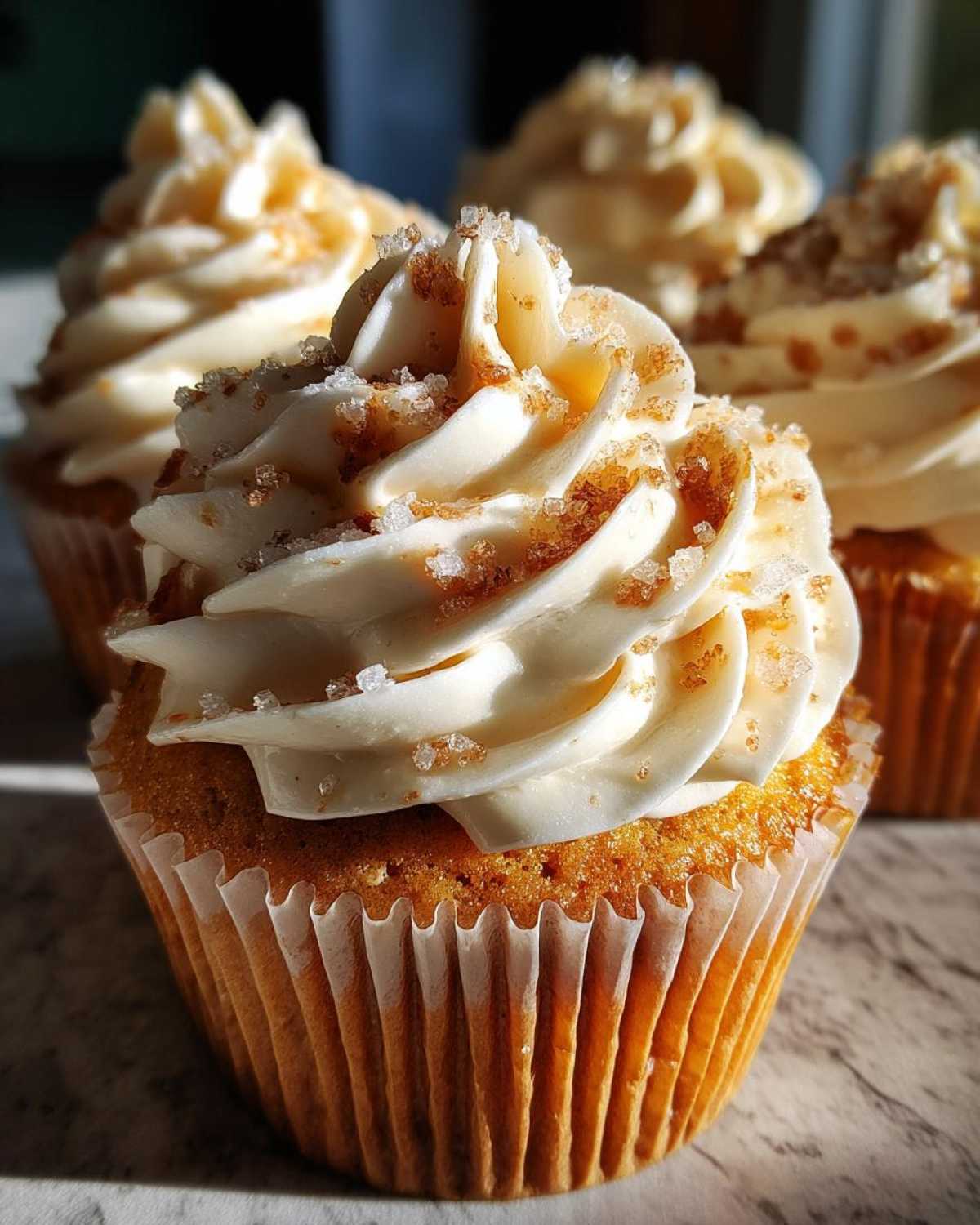 Salted Maple Buttercup Cupcakes - detail 4