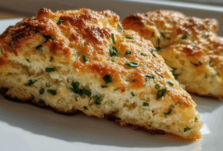 Savory Chive Cheddar Scones