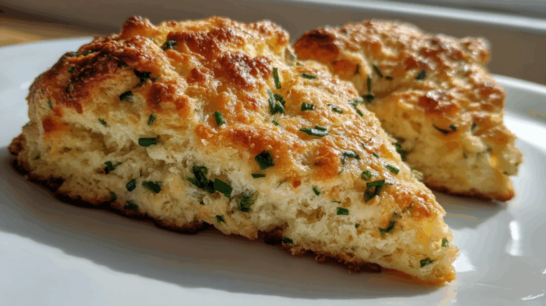 Savory Chive Cheddar Scones