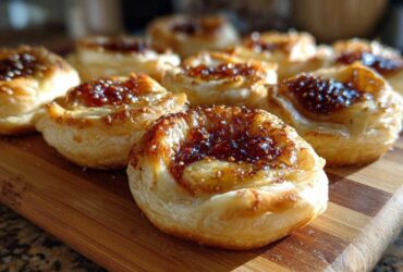 Savoury Brie and Fig Tartlets