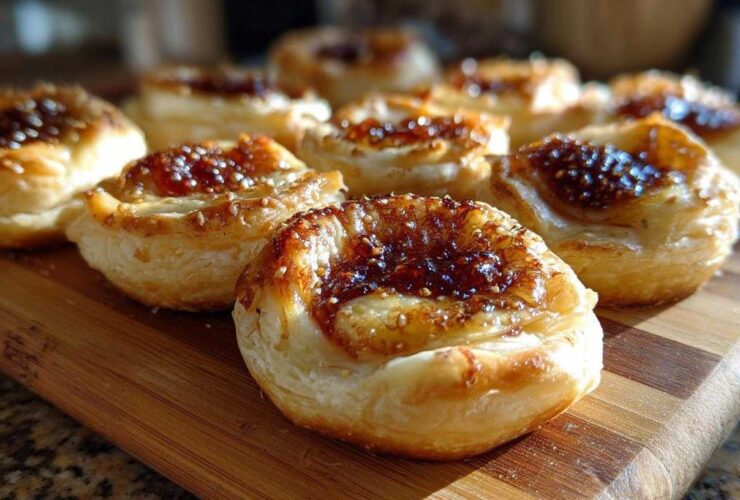 Savoury Brie and Fig Tartlets