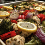Sheet Pan Lemon Herb Chicken & Veggies