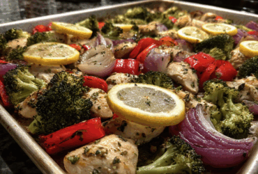 Sheet Pan Lemon Herb Chicken & Veggies