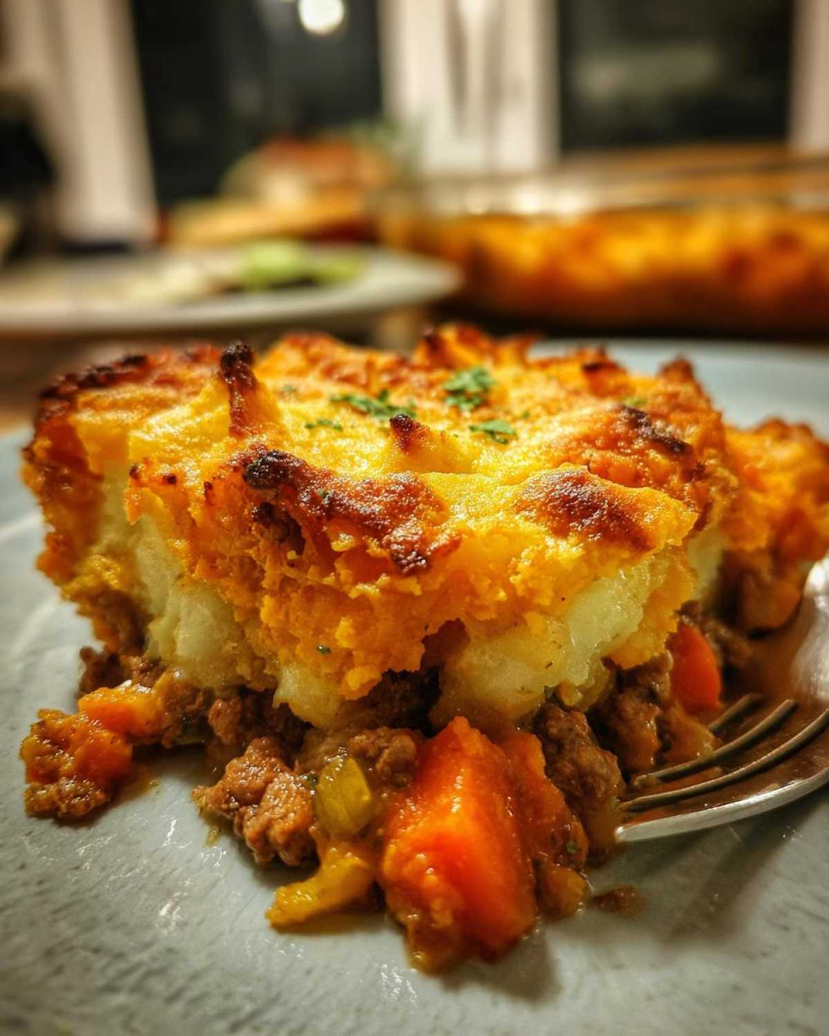 Shepherd’s Pie with Sweet Potato Topping - detail 3