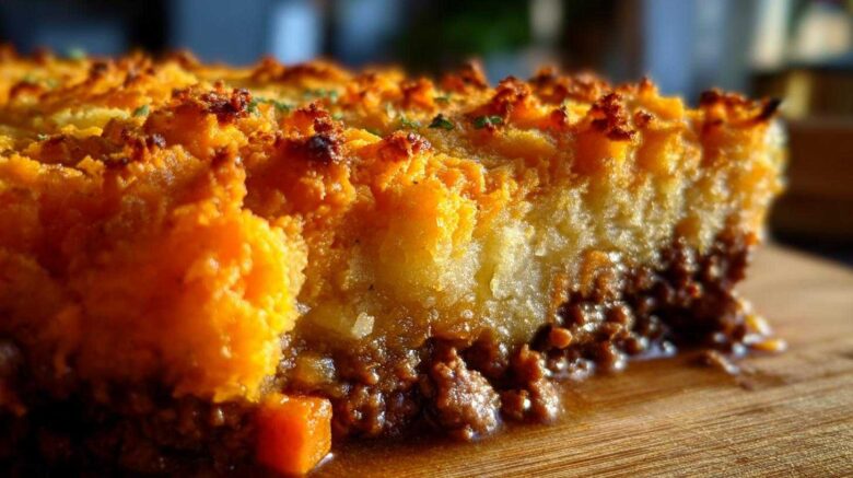 Shepherd’s Pie with Sweet Potato Topping