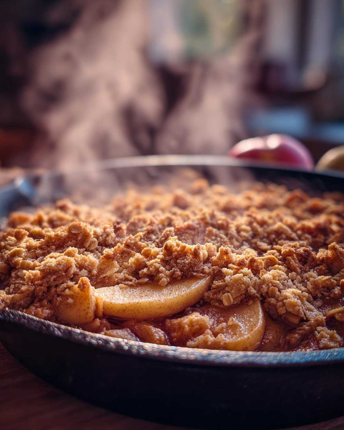 Skillet Apple Cinnamon Crisp - detail 4