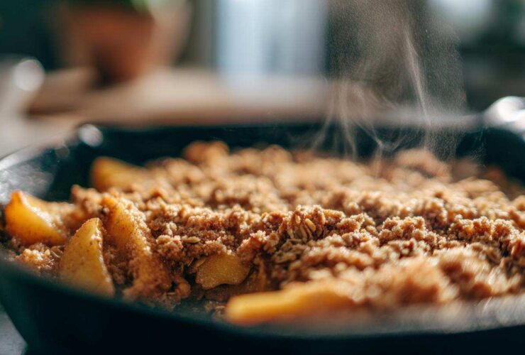Skillet Apple Cinnamon Crisp