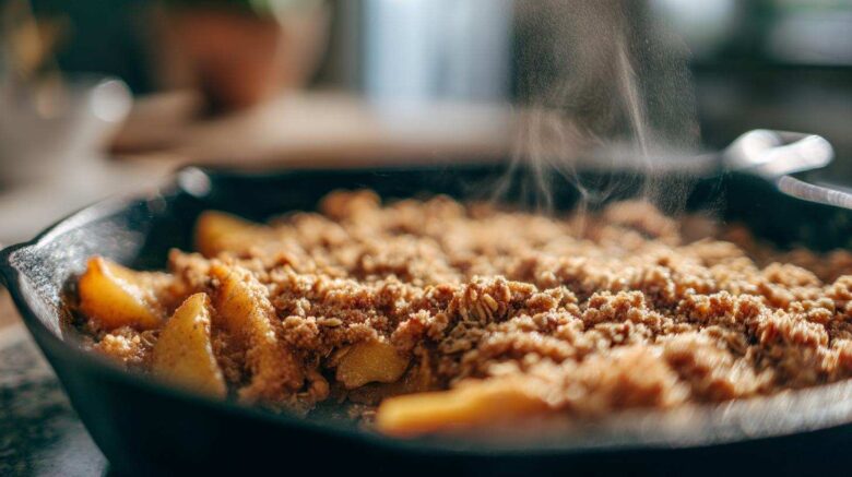 Skillet Apple Cinnamon Crisp