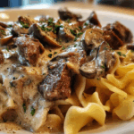 Skillet Beef and Mushroom Stroganoff