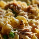 Slow cooker tuna noodle casserole