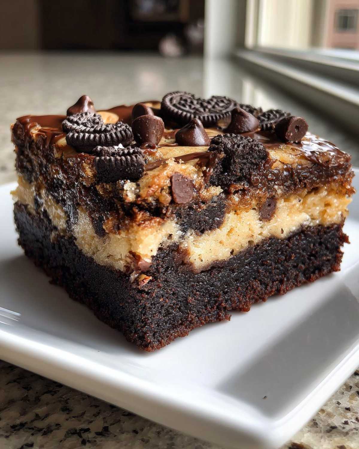 Slutty Brownies (Cookie Dough - detail 2
