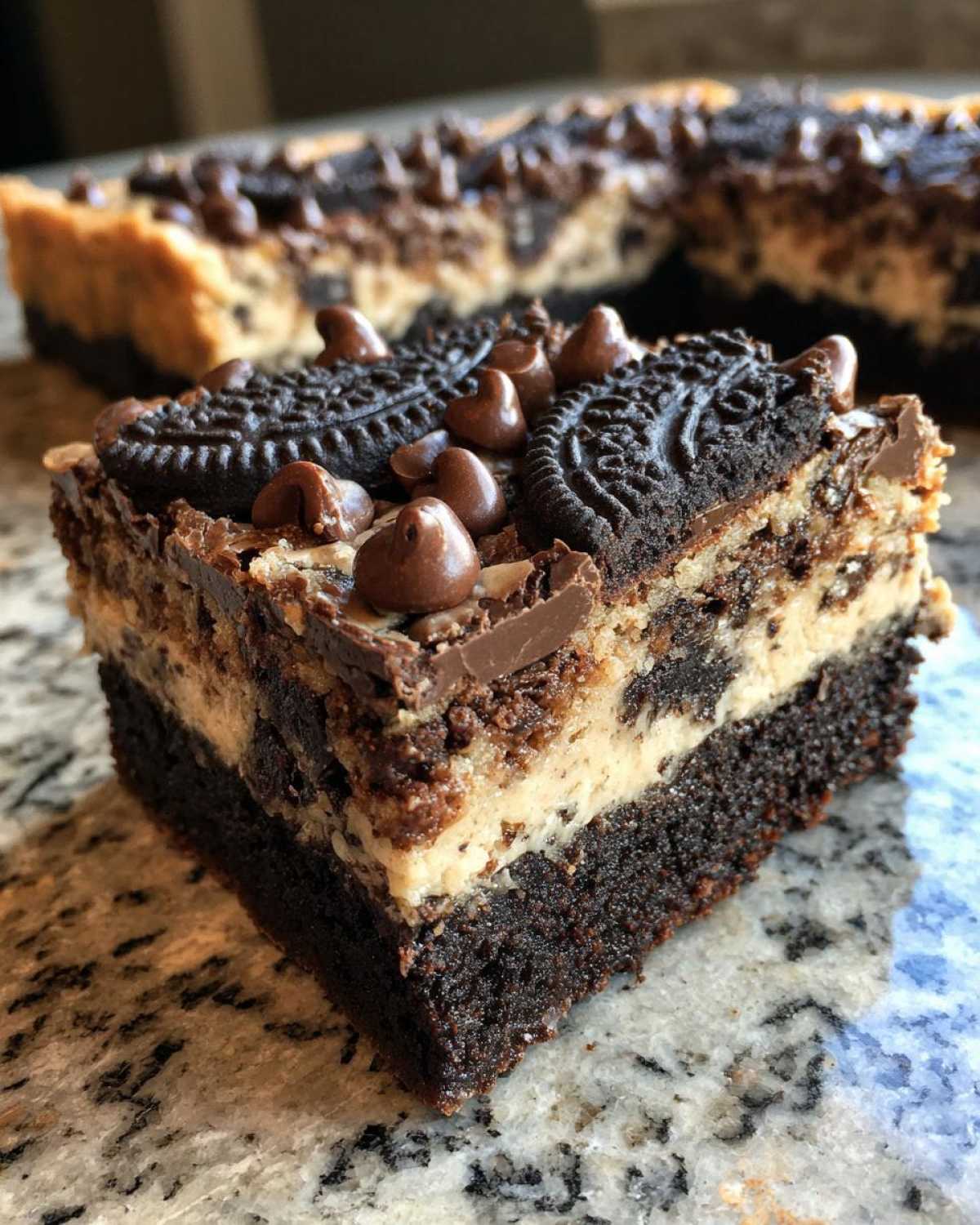 Slutty Brownies (Cookie Dough - detail 3