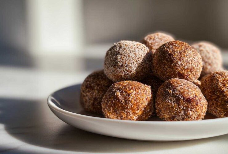 Smoky Almond Butter Protein Balls