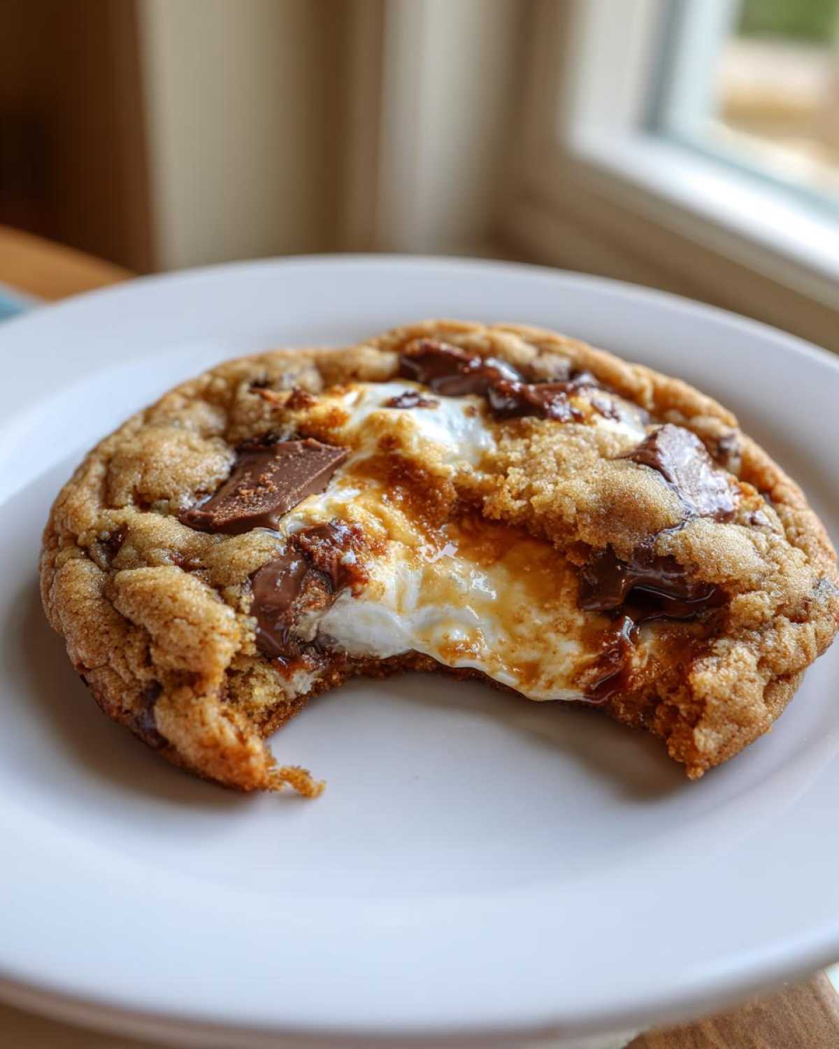S’mores Stuffed Chocolate Chip Cookies - detail 4