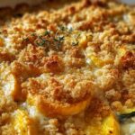 Sour cream squash casserole