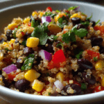 Southwest Black Bean Quinoa Bowl