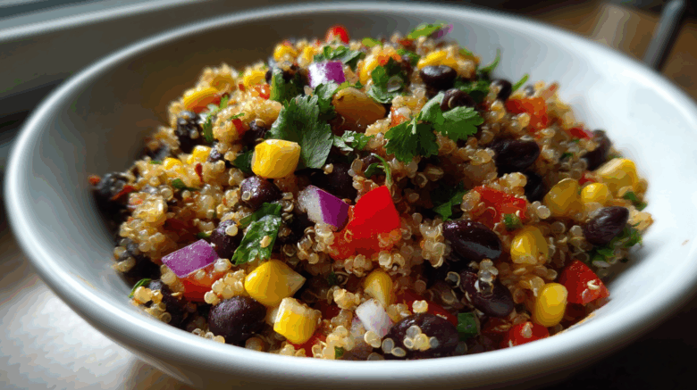 Southwest Black Bean Quinoa Bowl