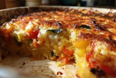 Spaghetti Squash Ratatouille Bake