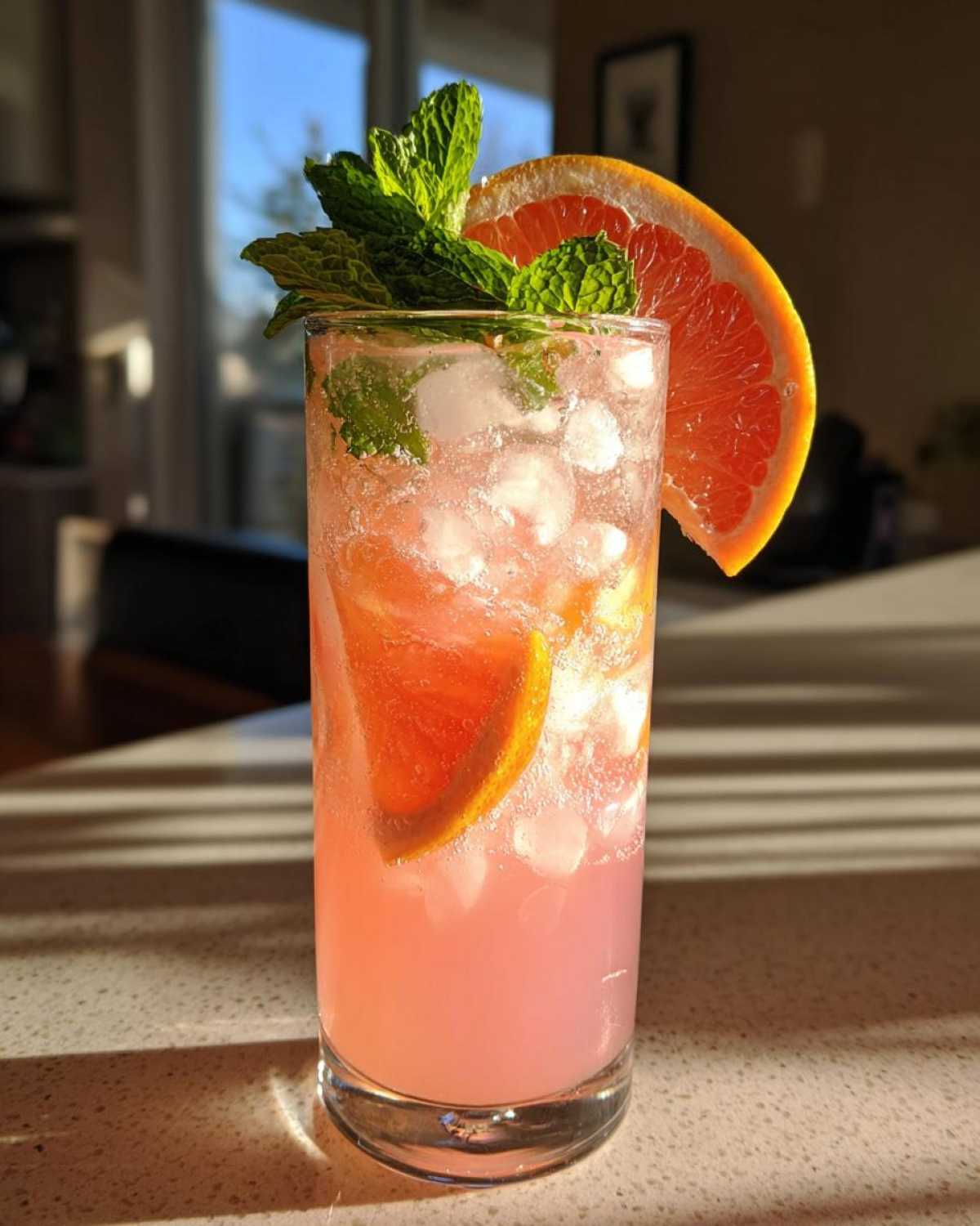 Sparkling Grapefruit Gin Spritzer - detail 4