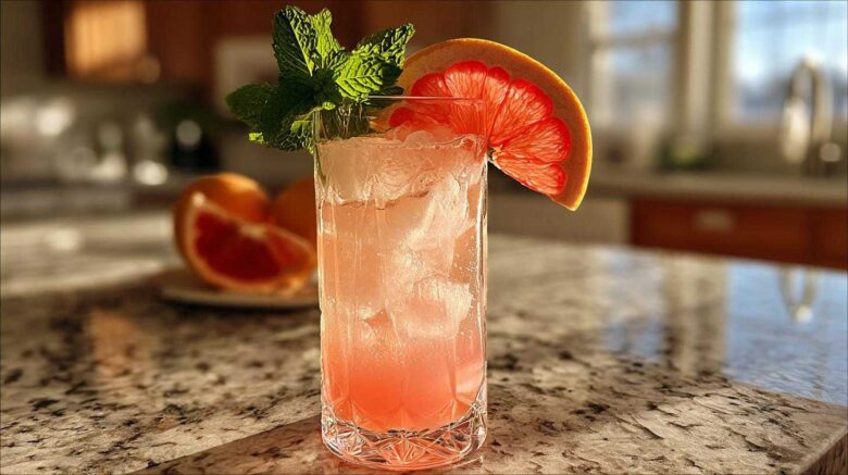Sparkling Grapefruit Gin Spritzer