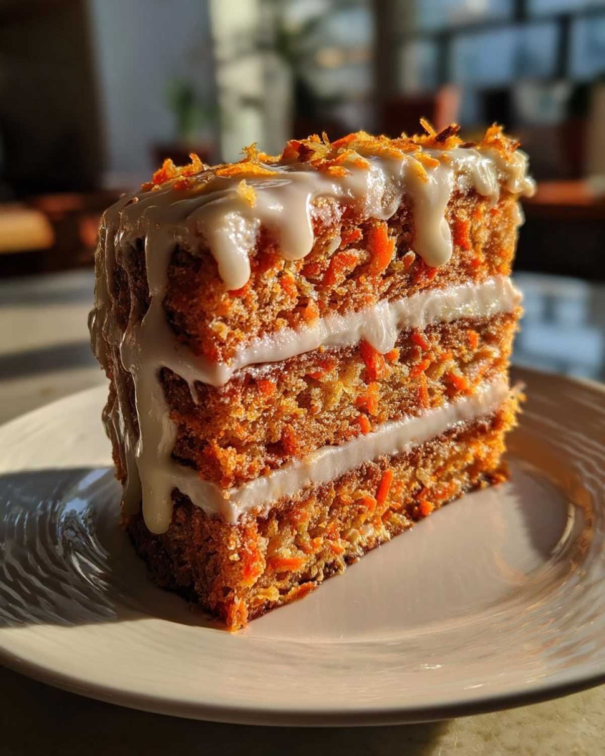 Spiced Carrot Halva Cake with Cardamom - detail 2