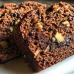 Spiced Chocolate Zucchini Bread Orange Walnuts