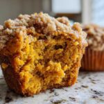 Spiced Pumpkin Streusel Muffins