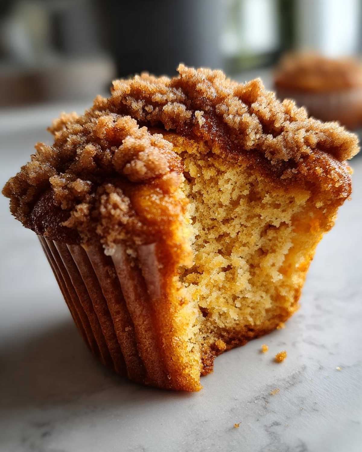 Spiced Pumpkin Streusel Muffins - detail 2
