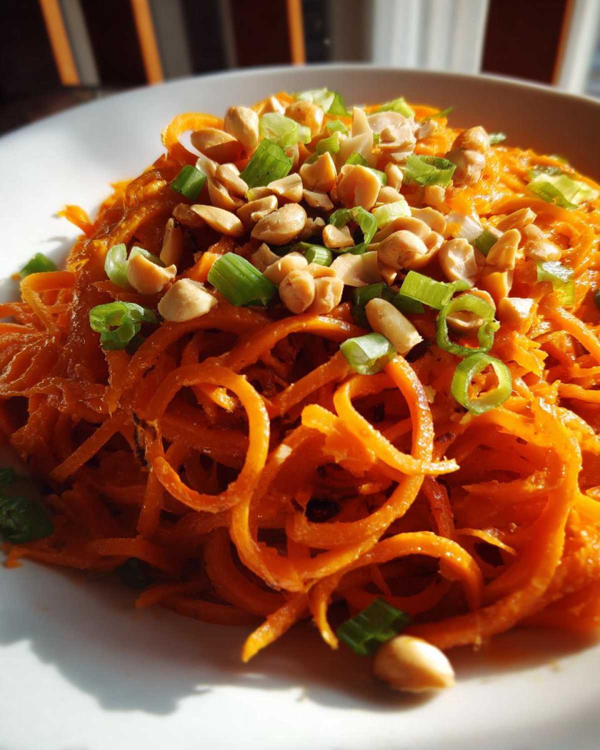 Spicy Peanut Sweet Potato Noodles - detail 4