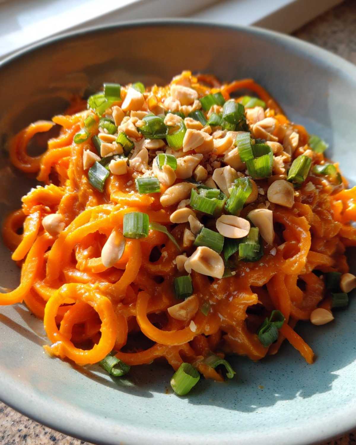 Spicy Peanut Sweet Potato Noodles - detail 1
