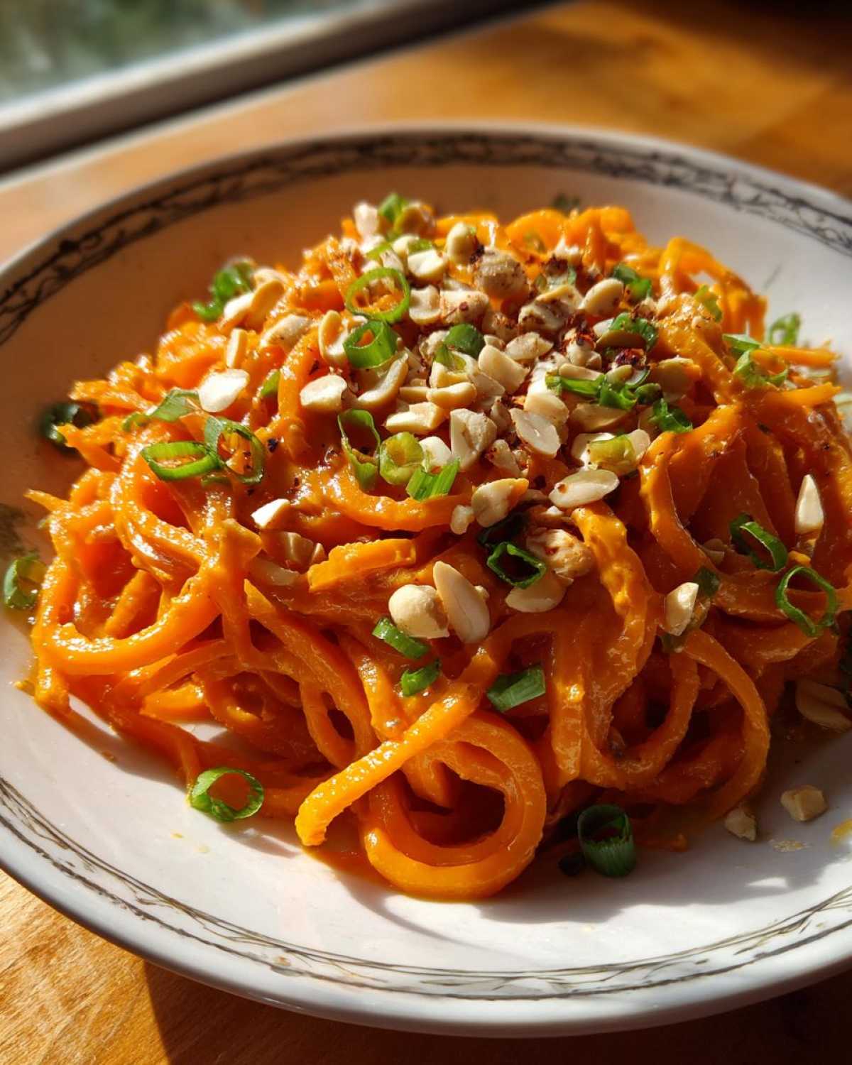 Spicy Peanut Sweet Potato Noodles - detail 2
