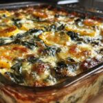 Spinach and squash casserole